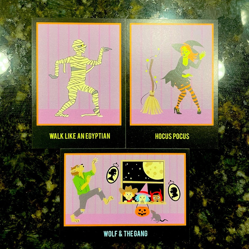 Harveys Modster Mash Trading Cards